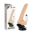 BASECOCK - ARTIKULIERBARER VIBRATOR NATÜRLICH FERNBEDIENUNG 18.5 CM -O- 4 CM Vibrator diskret online kaufen
