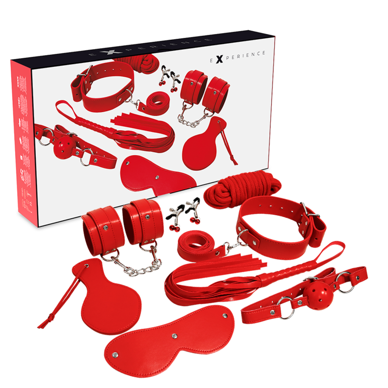 EXPERIENCE - BDSM-FETISCH-KIT RED SERIES Set Produktansicht