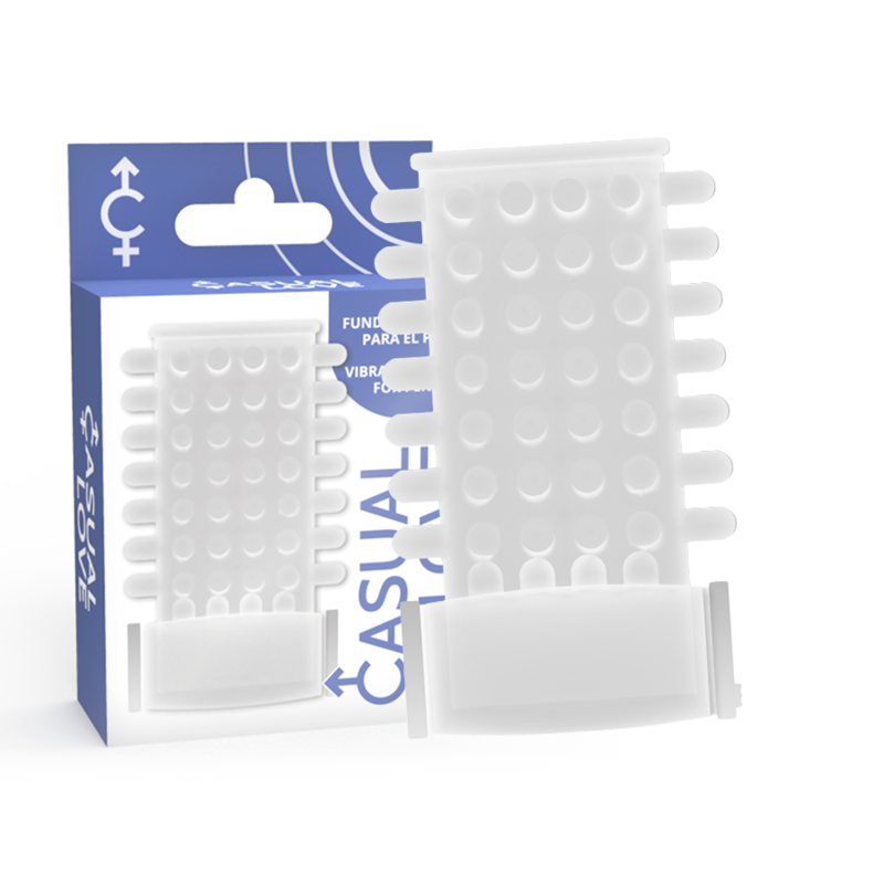 CASUAL LOVE - RING TRANSPARENT VIBRATOR PENIS COVER Produktansicht und Details