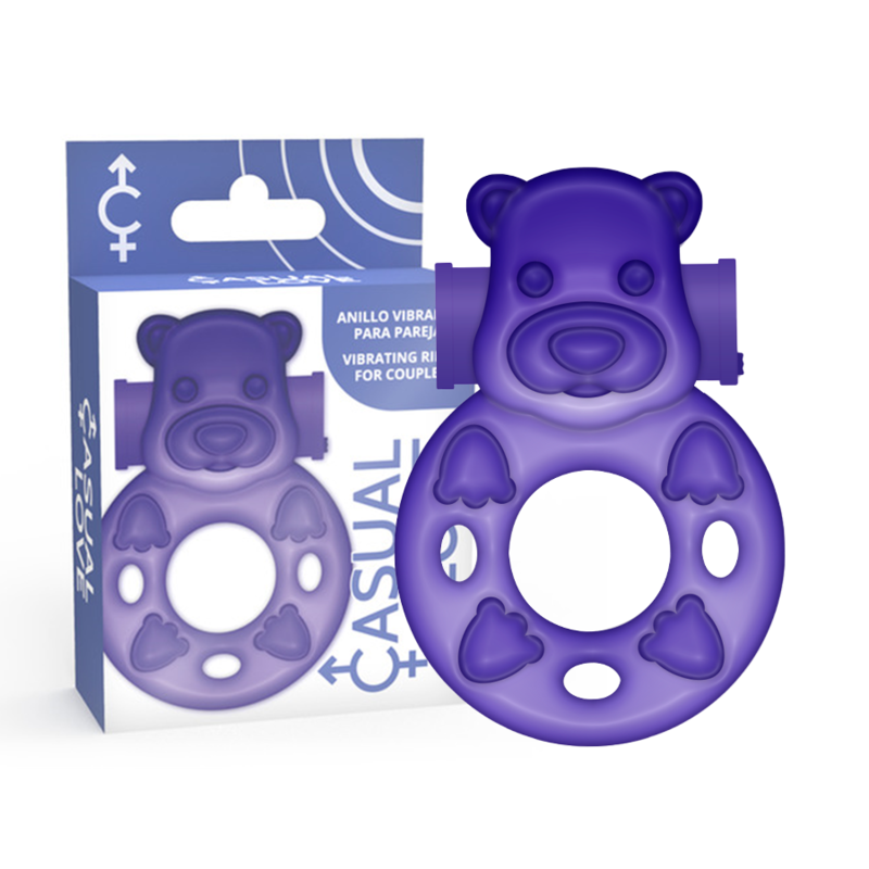 CASUAL LOVE - 26 LILAC BUNNY VIBRATOR RING Vibrator diskret online kaufen