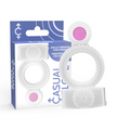 CASUAL LOVE - RING DOPPELTER GENUSS TRANSPARENTER RING – Erotik-Zubehör Bild 1