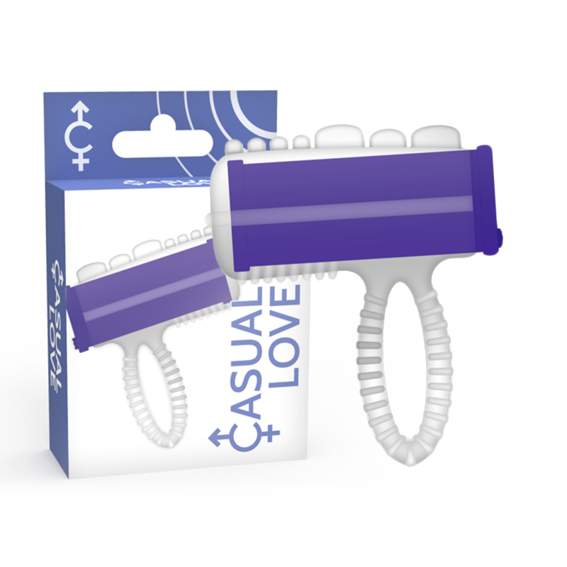 CASUAL LOVE - RING VIBRATOR LILAC TONGUE Vibrator diskret online kaufen