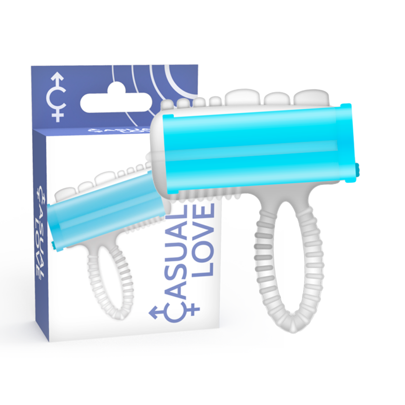 CASUAL LOVE - RINGZUNGE VIBRIERENDES BLAU – Vibrator Bild 1