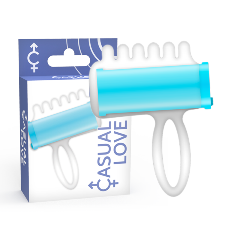 CASUAL LOVE - BLUE FINGER STIMULATOR Fingervibrator diskret online kaufen