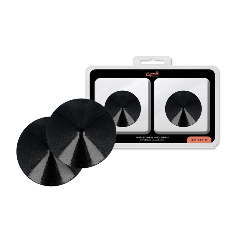 Coquette Chic Desire Nippelabdeckungen Schwarz – Kreis Design & Sexy Look