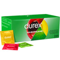 Durex Pleasure Fruits 144er-Pack – Aromatisierte Kondome mit Erdbeere, Banane, Orange & Apfel Kondome diskret online kaufen