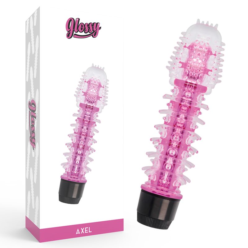 GLOSSY - AXEL VIBRATOR ROSA Vibrator diskret online kaufen