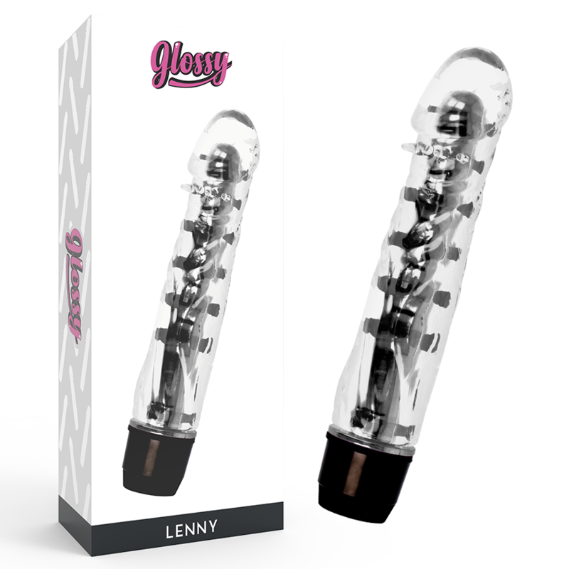GLOSSY - LENNY VIBRATOR SCHWARZ Vibrator diskret online kaufen