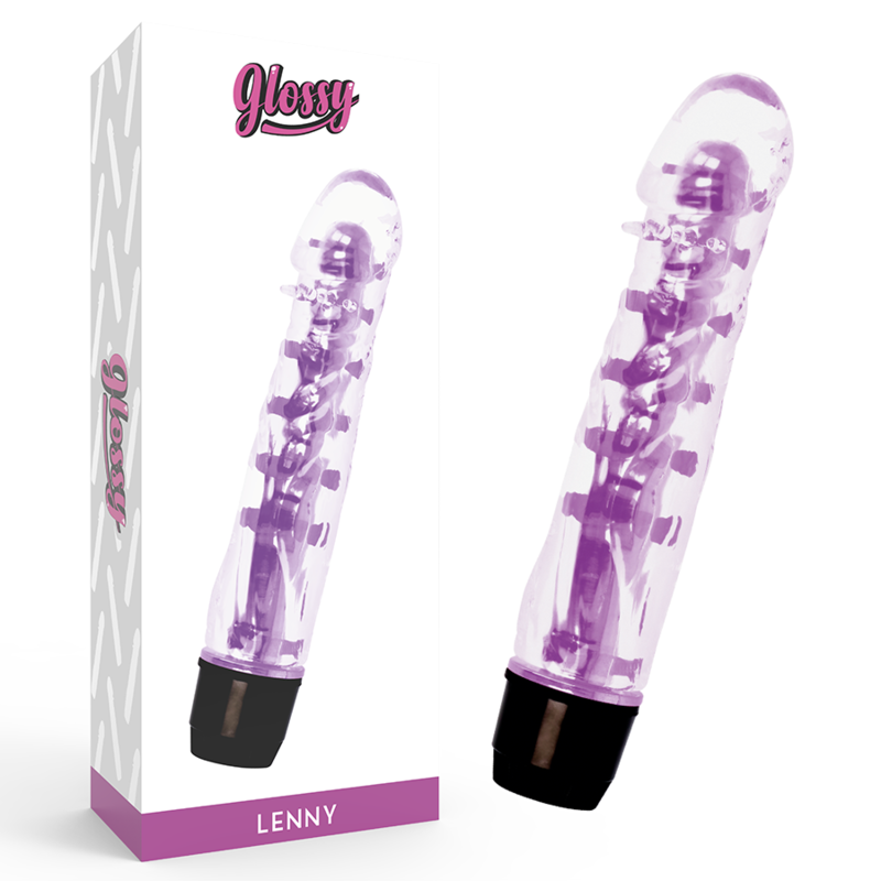 GLOSSY - LENNY VIBRATOR LILA Vibrator diskret online kaufen
