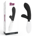 Glossy Jackson Rabbit Vibrator Schwarz – 10 Modi, Dual-Motor, Silikon Rabbit Vibrator diskret online kaufen