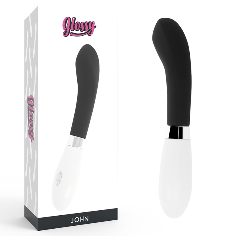 GLOSSY - JOHN VIBRATOR SCHWARZ Vibrator diskret online kaufen