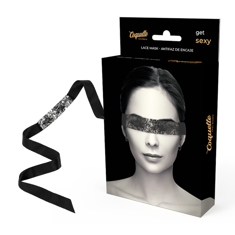Schwarzes Spitzenband – Sexy & Verführerisch | BDSM & Rollenspiele BDSM-Zubehör diskret online kaufen