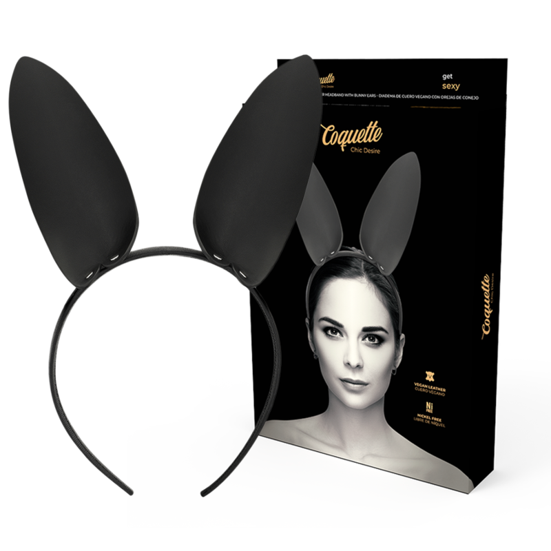 COQUETTE CHIC DESIRE - STIRNBAND MIT HASENOHREN – Erotik-Zubehör Bild 1