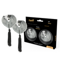 Coquette Chic Desire Silberne Nippelabdeckungen – Selbstklebend & Sexy – Brust-Accessoire Bild 1