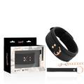COQUETTE CHIC DESIRE Fantasy-Halskette – Veganes Leder, Neopren & Metall | Secret Pulse – Erotik-Schmuck Bild 1