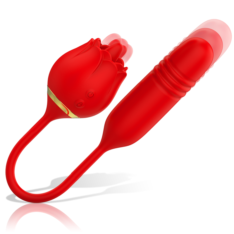 MIA™ Wien Doppelter Genuss – Licking & Up/Down Vibrator aus Silikon, wasserdicht – Vibrator Bild 6