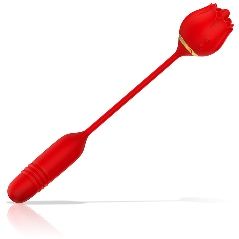 MIA™ Wien Doppelter Genuss – Licking & Up/Down Vibrator aus Silikon, wasserdicht – Vibrator Bild 8
