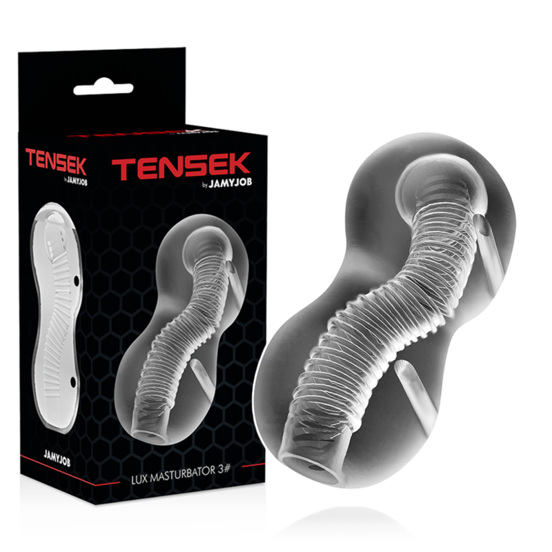 JAMYJOB - EXTREME TENSEK 3 MASTURBATOR KLAR Produktansicht und Details