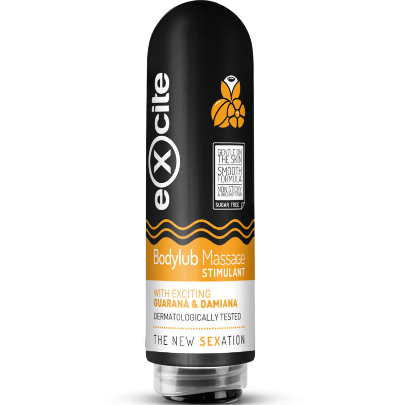 EXCITE - BODYLUB MASSAGE STIMULIERENDES GUARAN 200 ML – Dessous Bild 1
