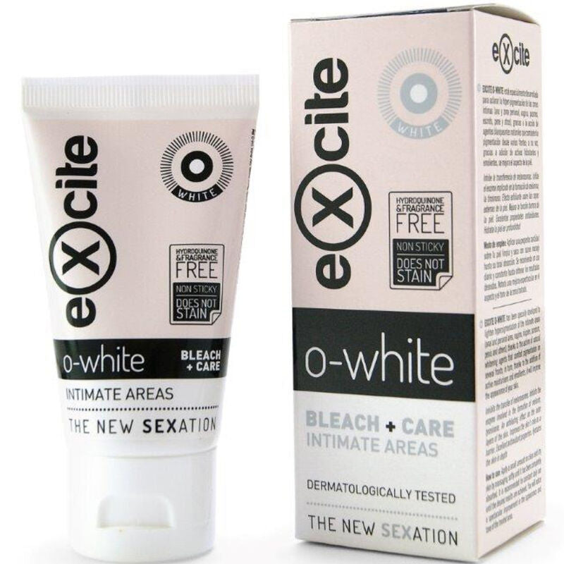 EXCITE - O WHITE BLEACH + CARE INTIMBEREICH 50 ML – Erotik-Zubehör Bild 1