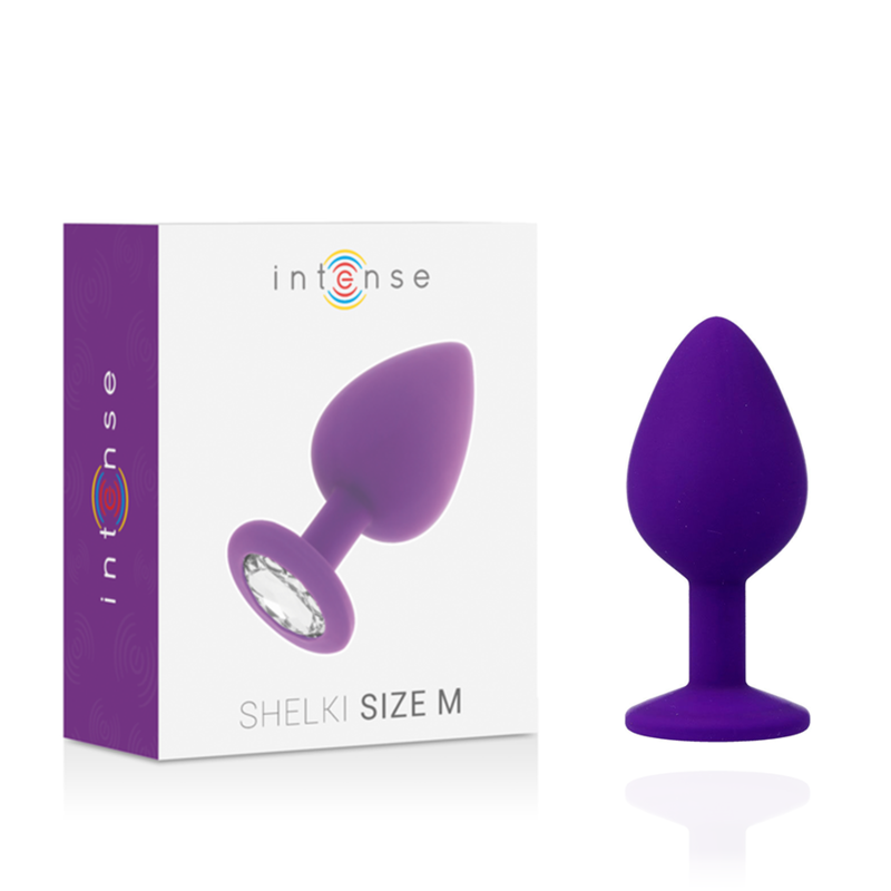 INTENSE SHELKI M Anal Plug Flieder – Seidig-weiches Silikon, Wasserdicht Produktansicht und Details