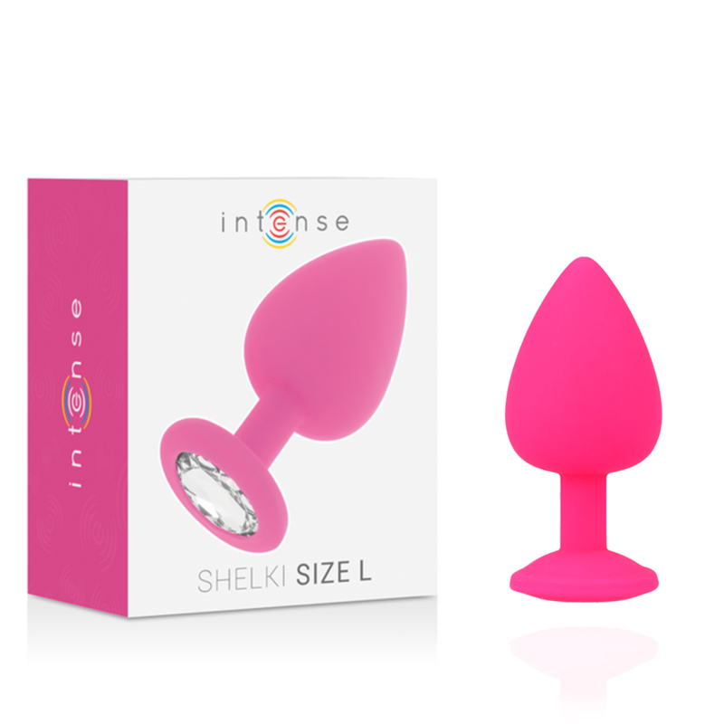 INTENSE SHELKI L Anal Plug Fuchsia – Seidig-weiches Silikon, Wasserdicht Produktansicht und Details