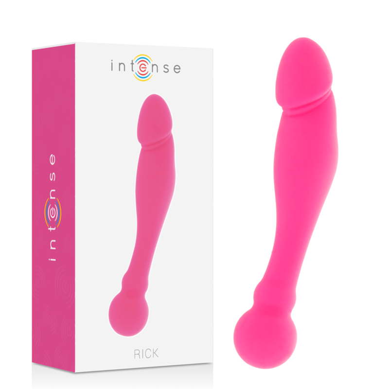 INTENSE - SILIKON RICK DUAL ROSA – Erotik-Zubehör Bild 1