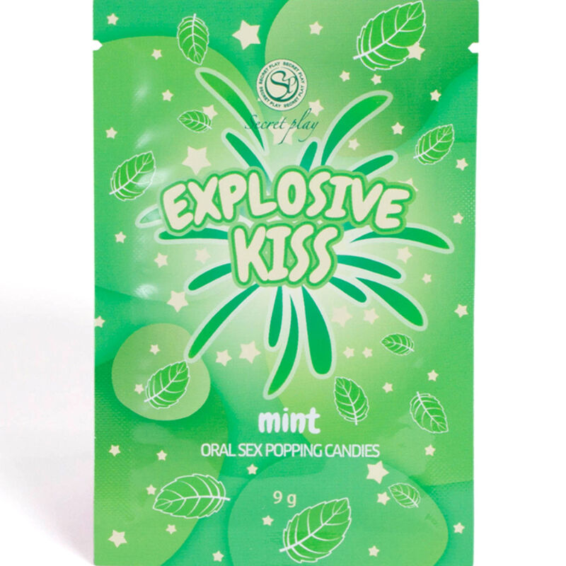 SecretPlay Pop-Bonbons Minze 9 g – Süß, prickelnd & essbar – Erotik-Süßigkeit Bild 4