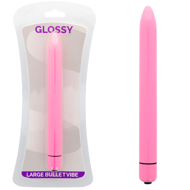 GLOSSY - SCHLANKER VIBRATOR DEEP ROSE Vibrator diskret online kaufen