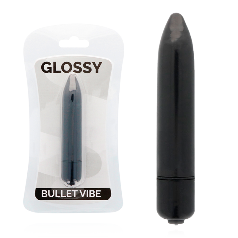 GLOSSY - DÜNNES VIBE SCHWARZ – Vibrator Bild 1