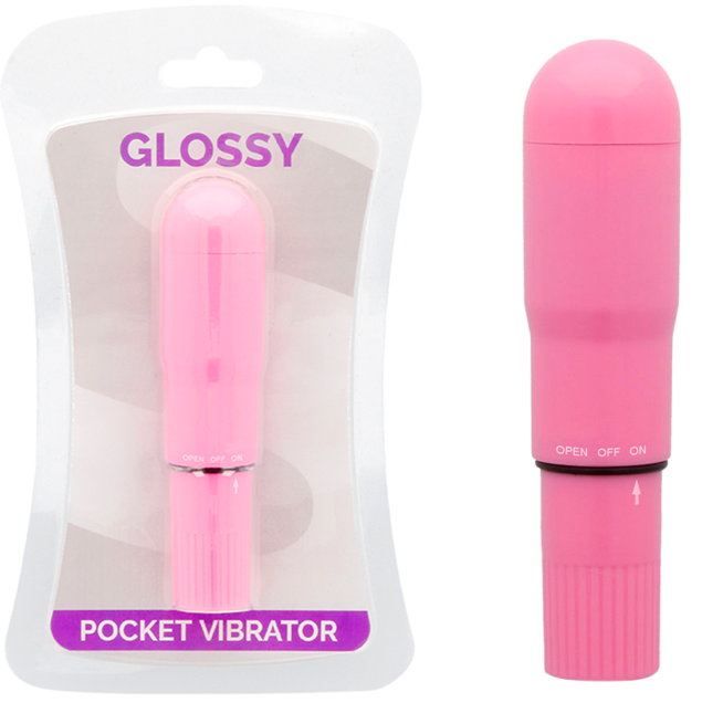 GLOSSY - TASCHENVIBRATOR DEEP ROSE Vibrator diskret online kaufen