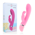 Intense Susy Rabbit Vibrator Rosa – Oszillierend, 7 Modi, Silikon, wasserfest Rabbit Vibrator diskret online kaufen