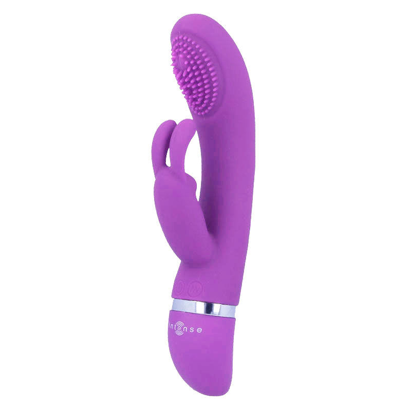Intense Susy Rabbit Vibrator Lila – Oszillierend, 7 Modi, Silikon, wasserfest Produktansicht und Details