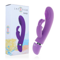 Intense Susy Rabbit Vibrator Lila – Oszillierend, 7 Modi, Silikon, wasserfest Rabbit Vibrator diskret online kaufen