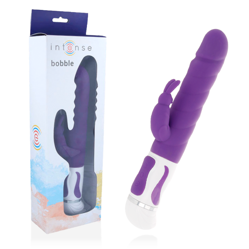 INTENSE - BOBBLE VIBRATOR ROTATOR LILA SILIKON Vibrator diskret online kaufen