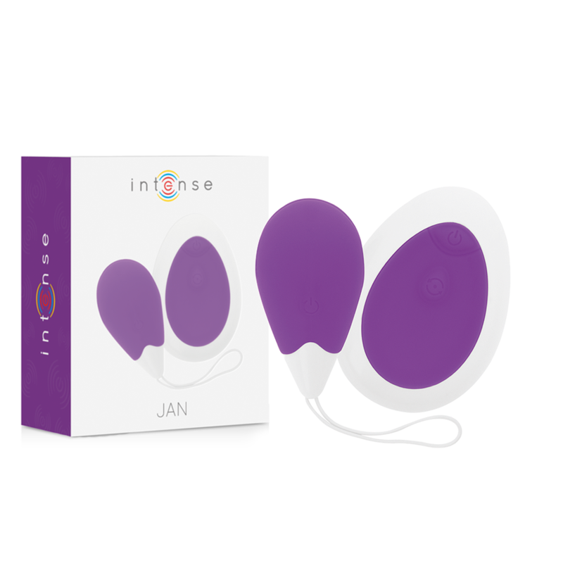 INTENSE - JAN LILA VIBRIERENDES EI MIT FERNBEDIENUNG – Vibrator Bild 1