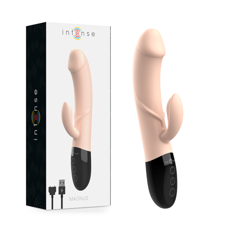 INTENSE - NATÜRLICHER WIEDERAUFLADBARER VIBRATOR MAGNUS DUAL Vibrator diskret online kaufen