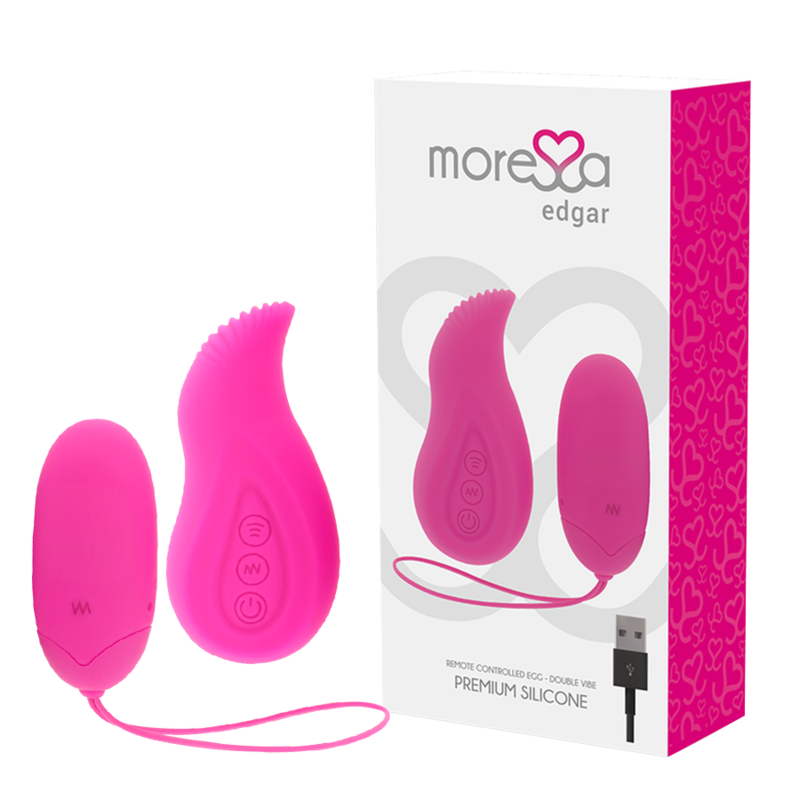 MORESSA - EDGAR PREMIUM-SILIKON-FERNBEDIENUNG – Erotik-Zubehör Bild 1