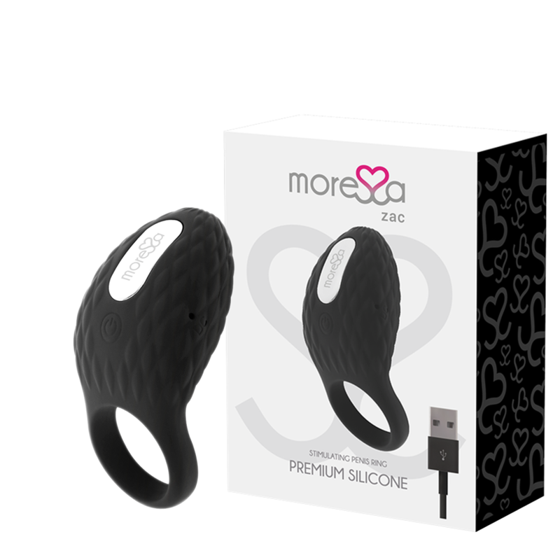 MORESSA ZAC PREMIUM WIEDERAUFLADBARER VIBRIERRING – Vibrator Bild 1