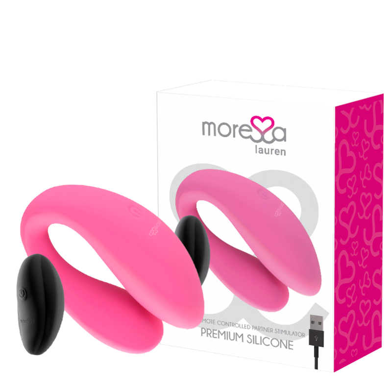 MORESSA - LAUREN STIMULATOR MIT FERNBEDIENUNG FÜR PAARE Vibrator diskret online kaufen