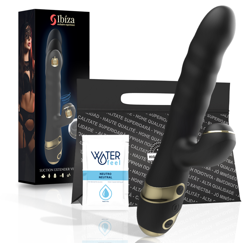 IBIZA™ Up & Down Vibrator mit Klitoris-Saugung – 10 Vibrations- & Saugmodi, Wasserdicht – Klitorisstimulator Bild 2