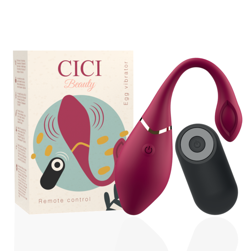 CICI BEAUTY - PREMIUM SILIKON EI VIBRATOR FERNBEDIENUNG – Vibrator Bild 2