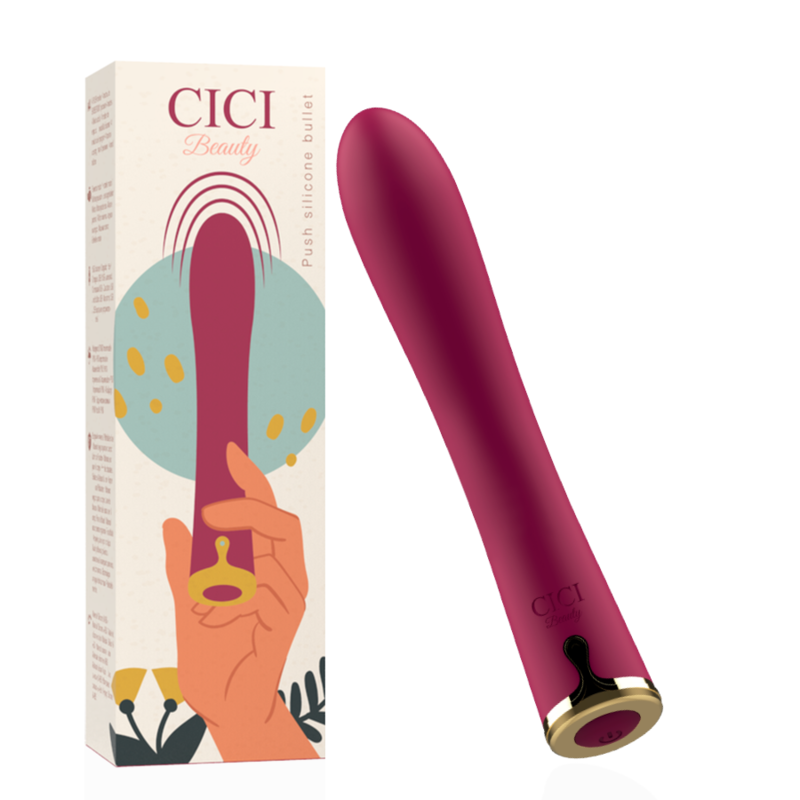 CICI BEAUTY Premium Silikon Push Bullet – G-Punkt-Vibrator