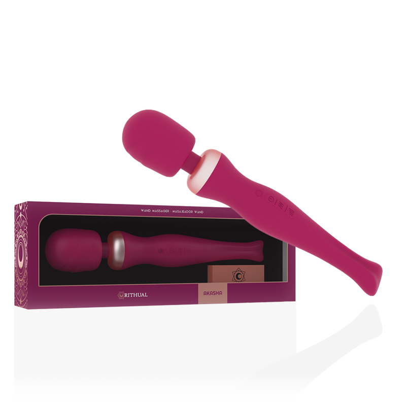 RITHUAL - LEISTUNGSSTARKER WIEDERAUFLADBARER AKASHA - WAND 2.0 ORCHIDEE für intensive Stimulation und Self-Love