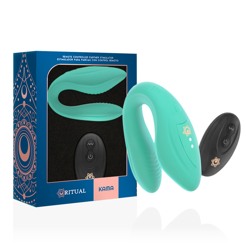RITHUAL - KAMA FERNBEDIENUNG FÜR PAARE AQUA – Erotik-Zubehör Bild 2