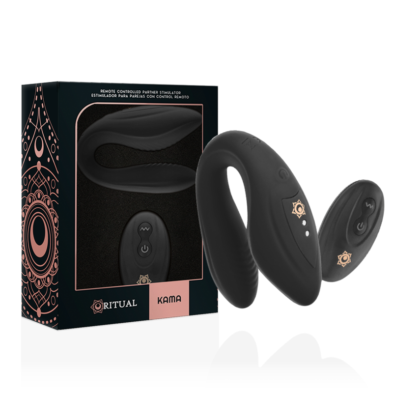 RITHUAL - KAMA FERNBEDIENUNG FÜR PAARE AZABACHE – Erotik-Zubehör Bild 2