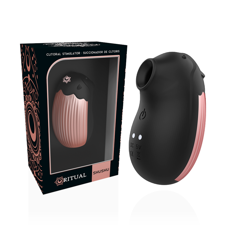 RITHUAL - SHUSHU 2.O KLITORALES AZABACHE DER NEUEN GENERATION – Erotik-Zubehör Bild 1