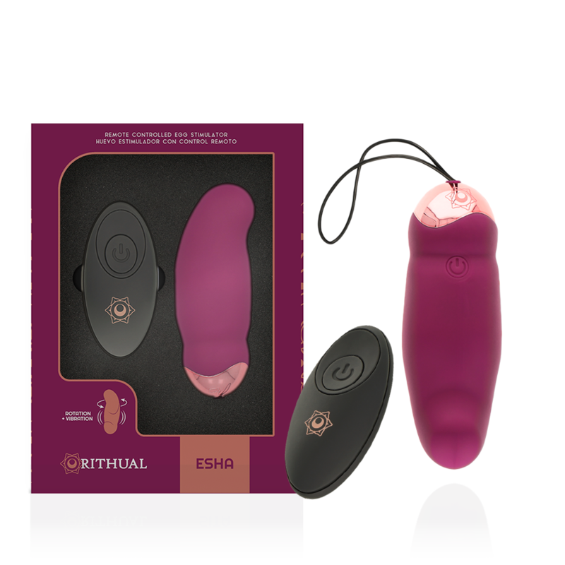 RITHUAL - ESHA EGG FERNBEDIENUNGSSYSTEM ROTATION + VIBRATION – Erotik-Zubehör Bild 2