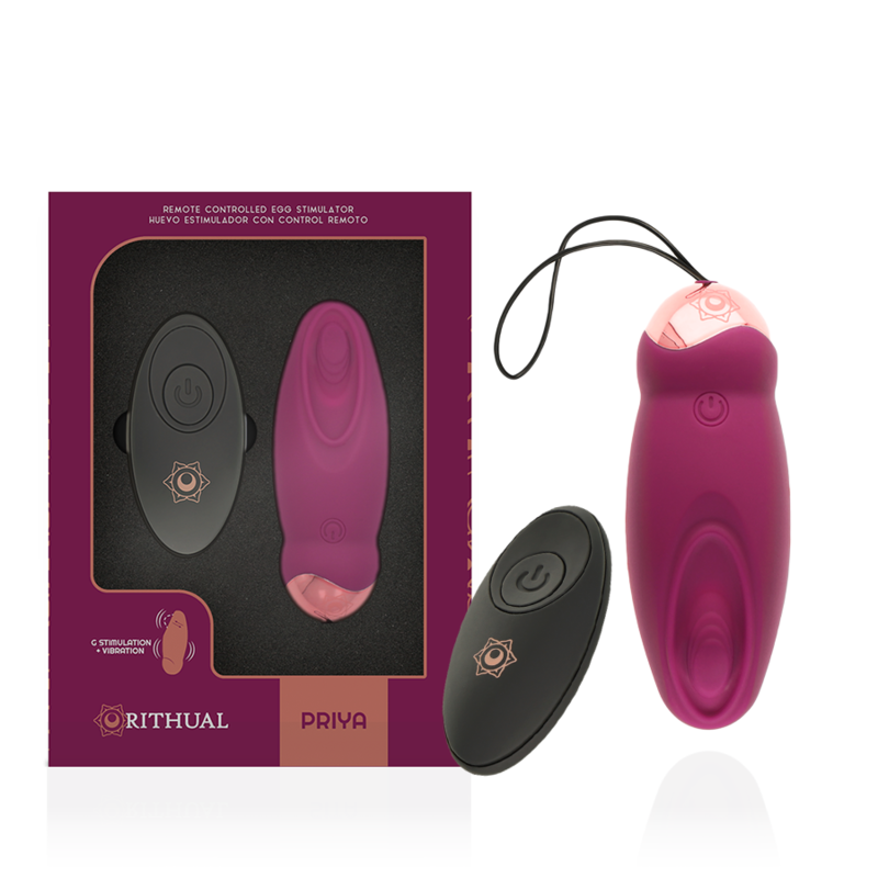 RITHUAL - PRIYA EGG FERNBEDIENUNG G-SPOT + VIBRATION – Erotik-Zubehör Bild 2