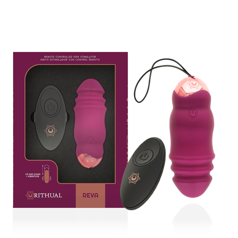 RITHUAL - REVA EGG FERNBEDIENUNGS-UP&DOWN-SYSTEM + VIBRATION – Erotik-Zubehör Bild 2